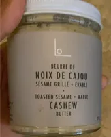 Beurre de noix de cajou