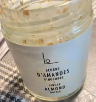 Beurre amandes gingembre