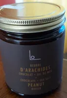 BEURRE ARACHIDES CHOCOLAT & SEL DE MER