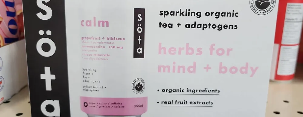 Calm grapefruit + hibiscus