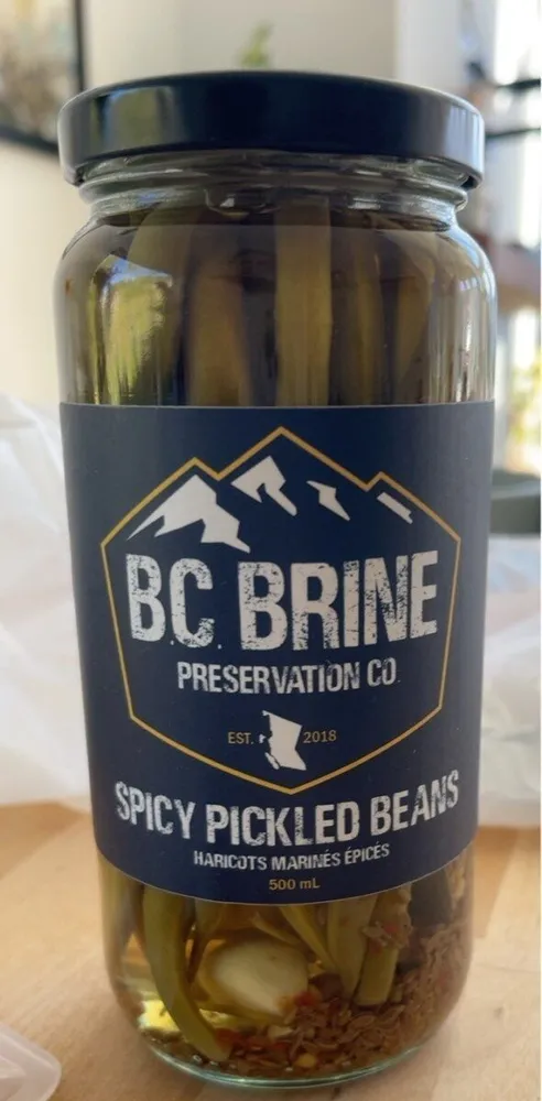 Sicy Pickled beans