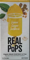 Lemon Ginger Turmeric Ice Pops