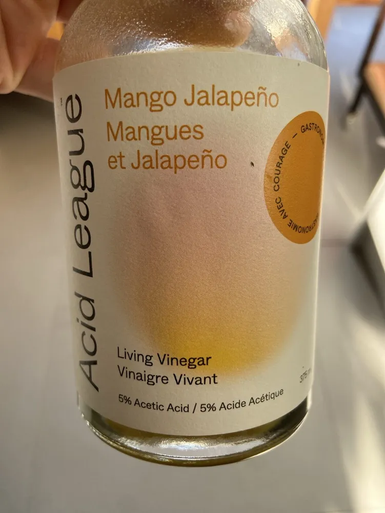 Mango Jalapeño Living Vinegar