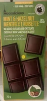 Mint and hazelnut bar