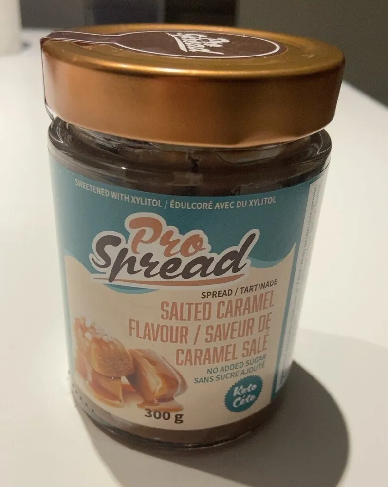 Tartinade saveur caramel salé