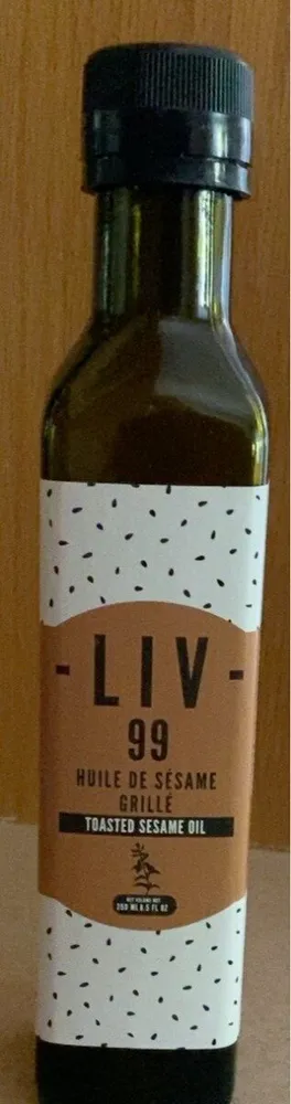 Huile de sésame grillé LIV99