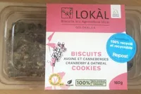 Biscuits avoine et canneberges