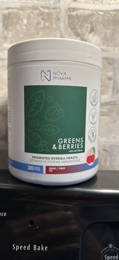 Greens and berries