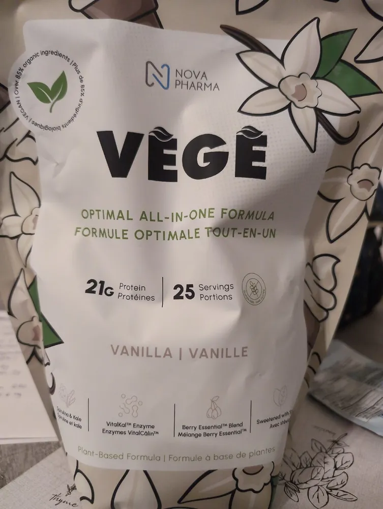 Protéines Végétales Saveur Vanille