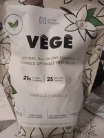 Protéines Végétales Saveur Vanille