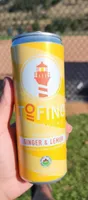 Ginger and lemon kombucha