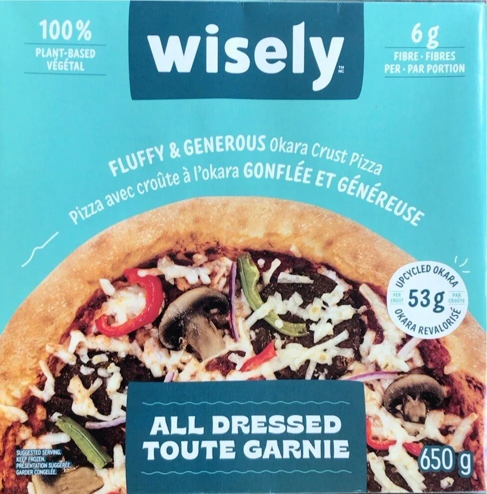 All dressed pizza