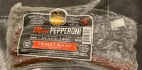 Mini pepperoni smokey bacon flavour