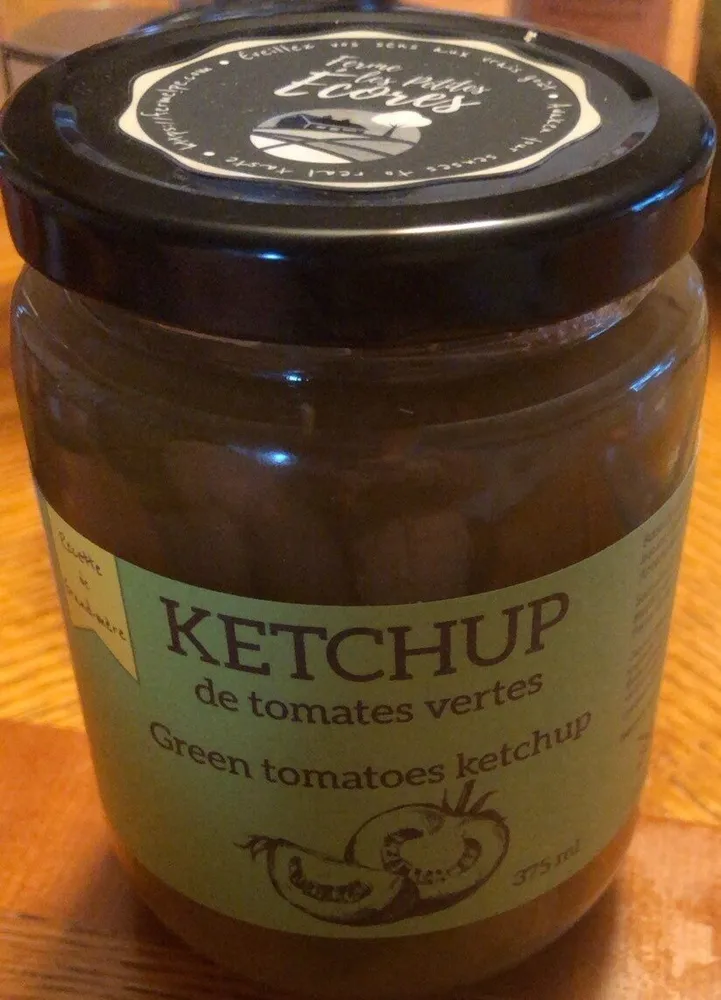 Ketchup de tomates vertes