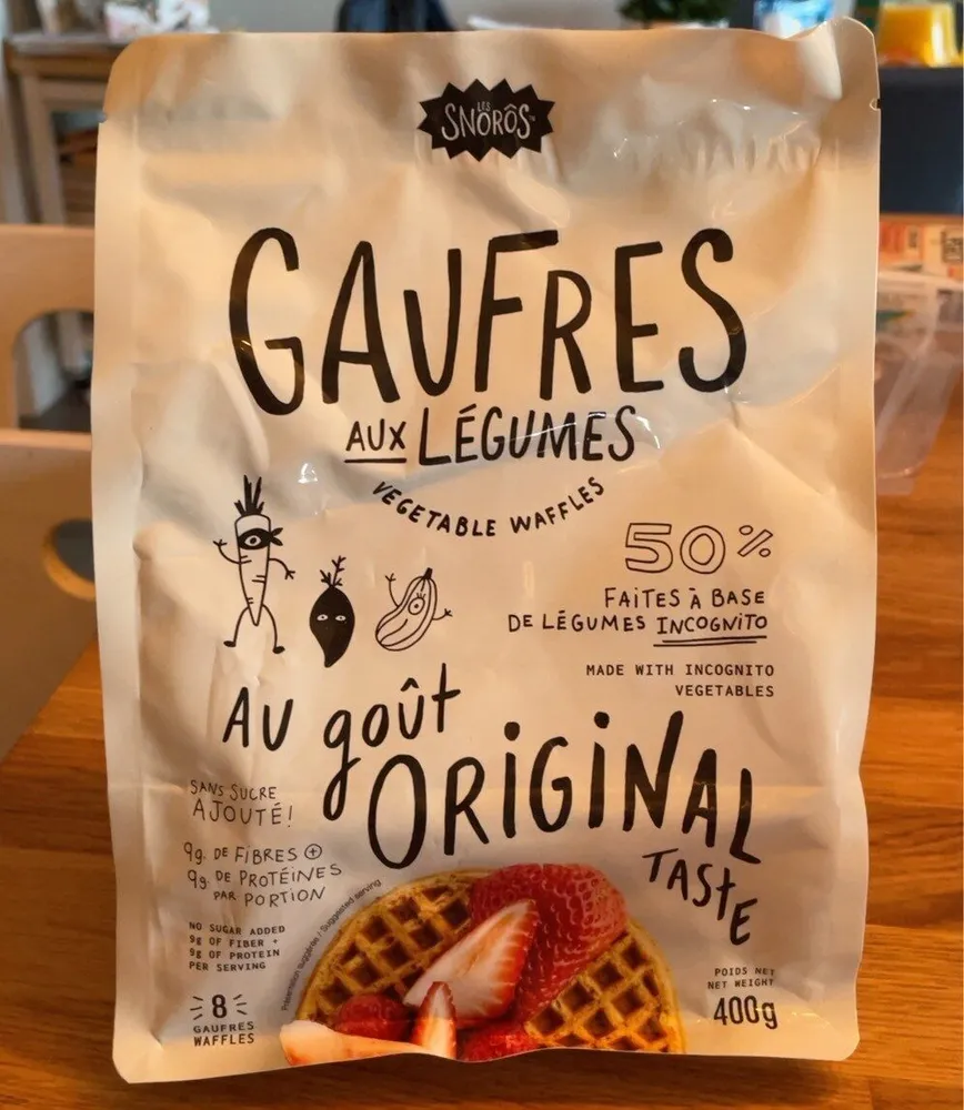 Gaufres aux légumes au goût original