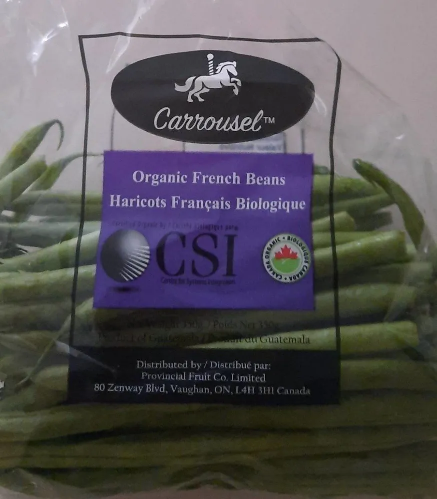 Haricots Français Biologique