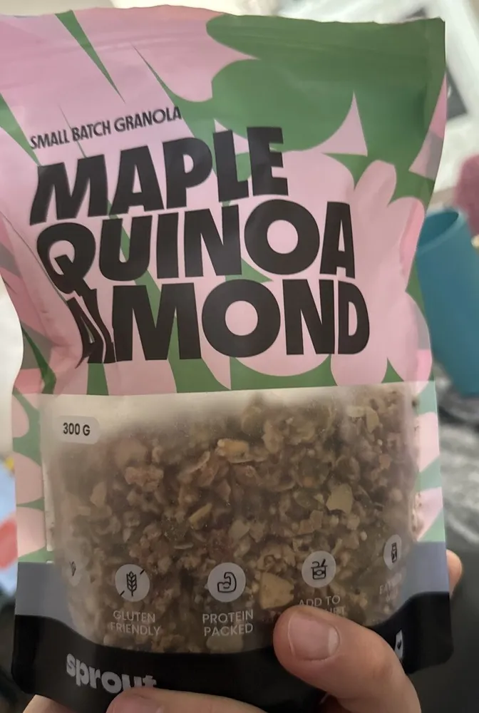 Maple Quinoa Almond Granola
