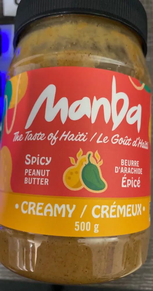 Manba Spicy Creamy Peanut Butter