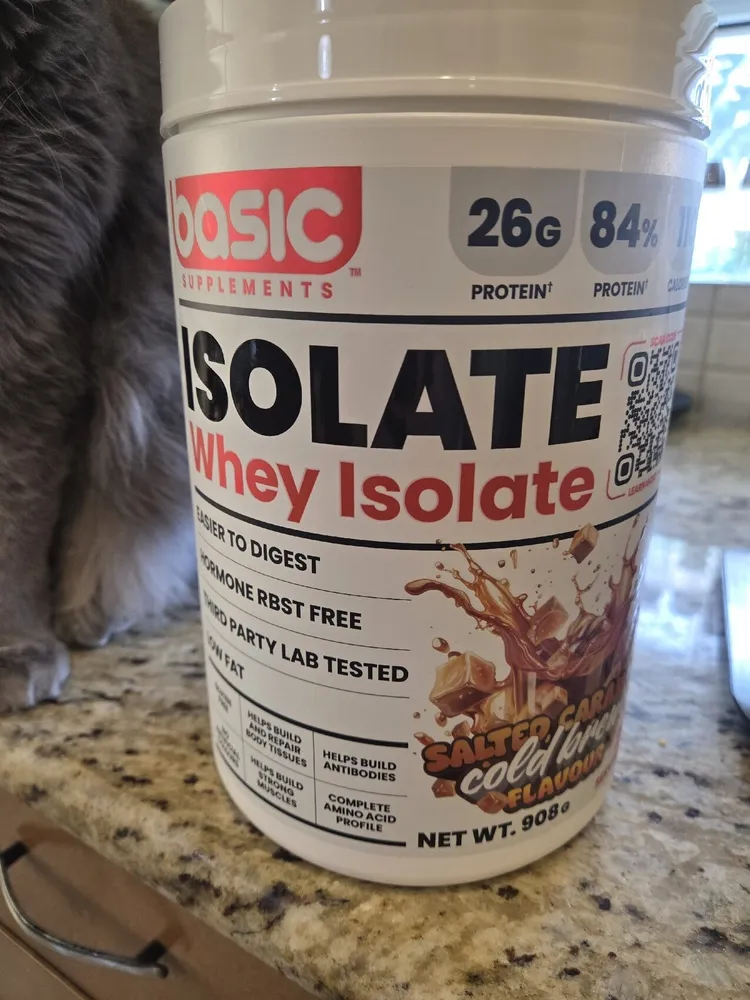 Isolate Whey Protein Salted Caramel Cold Brew