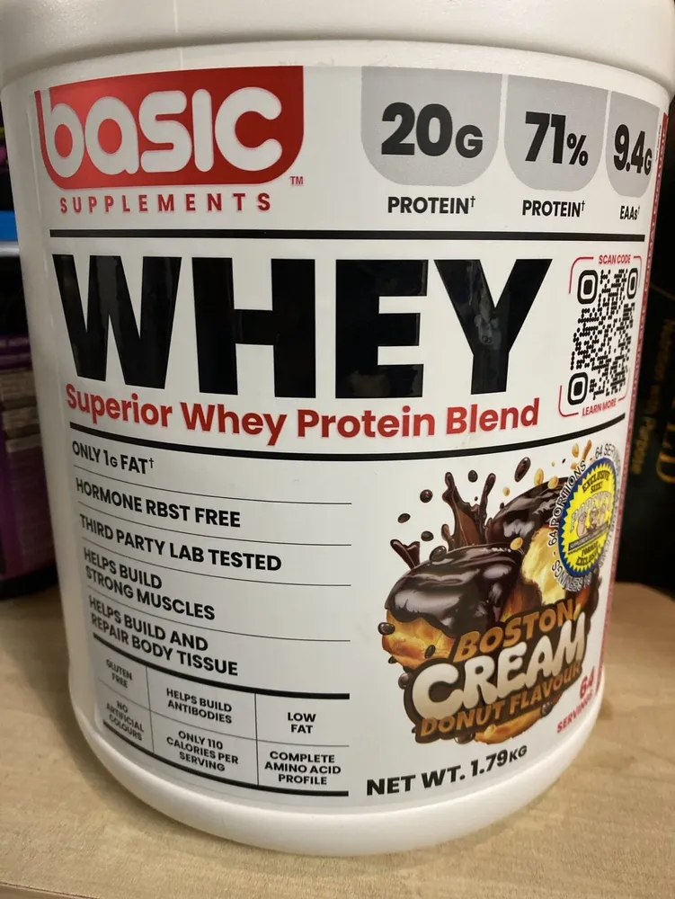 Whey Protein Boston Cream