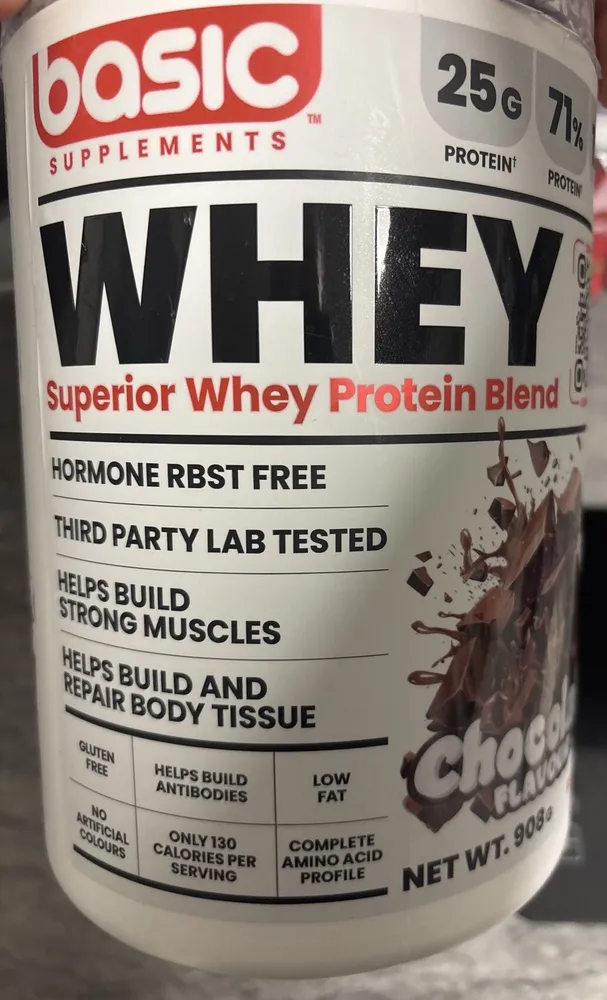 Basic Supplements Whey Protien Chocolate