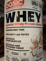 Vanilla Superior Whey Protein Blend