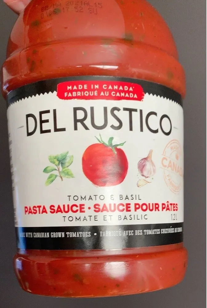 Sauce pour pâtes tomate et basilic