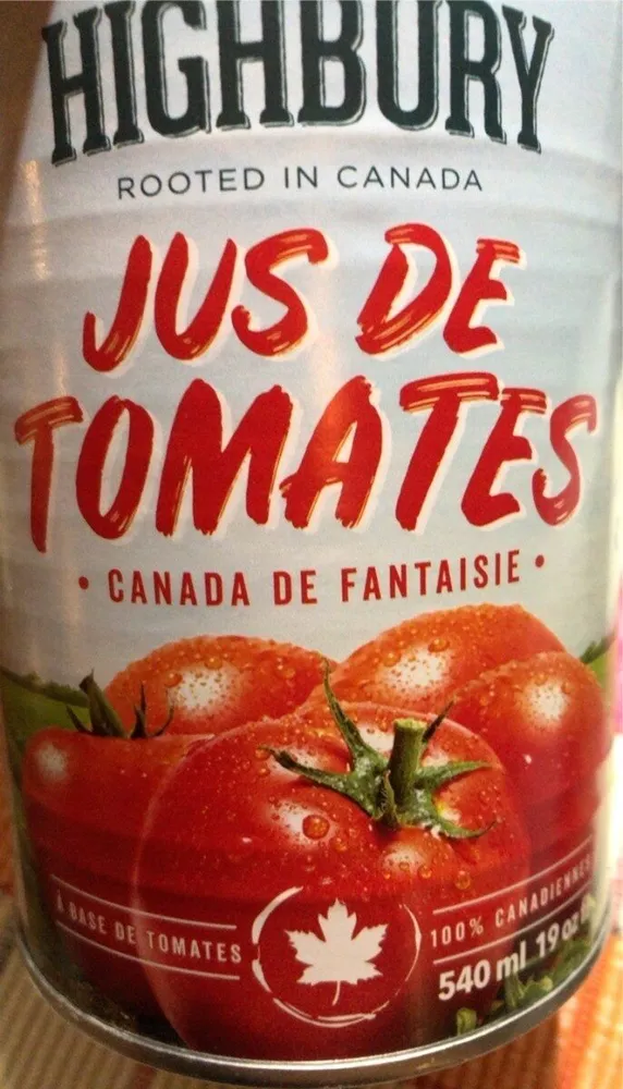 Jus de tomates