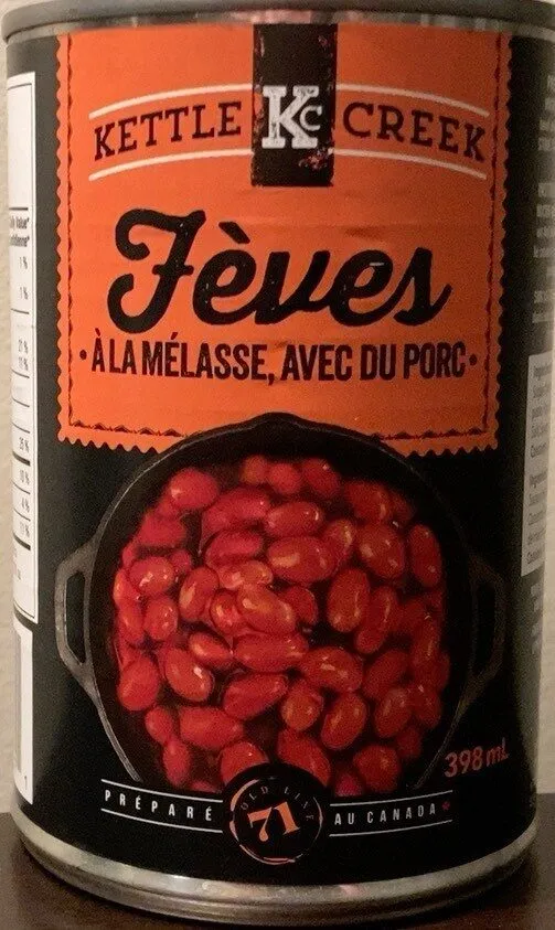 Fèves à la mélasse avec du porc