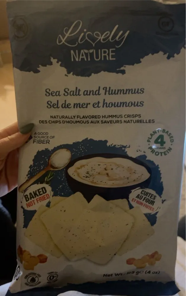 Sea salt and hummus