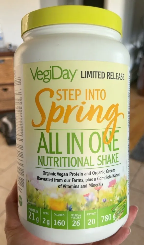 Step into Spring All in One nutritional shake