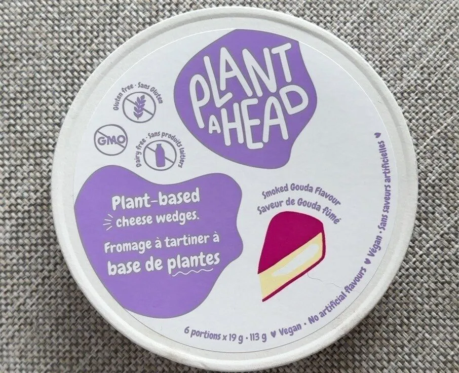 Plant-Based Cheese Wedges Smoked Gouda Flavour