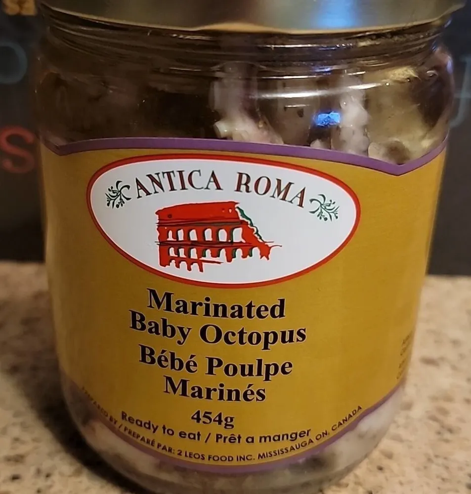 Marinated baby Octopus