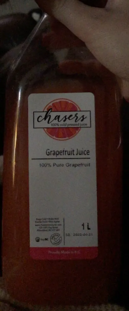 Grapefruit juice