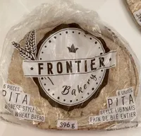 Frontier Lebanese Style Pita - Whole Wheat