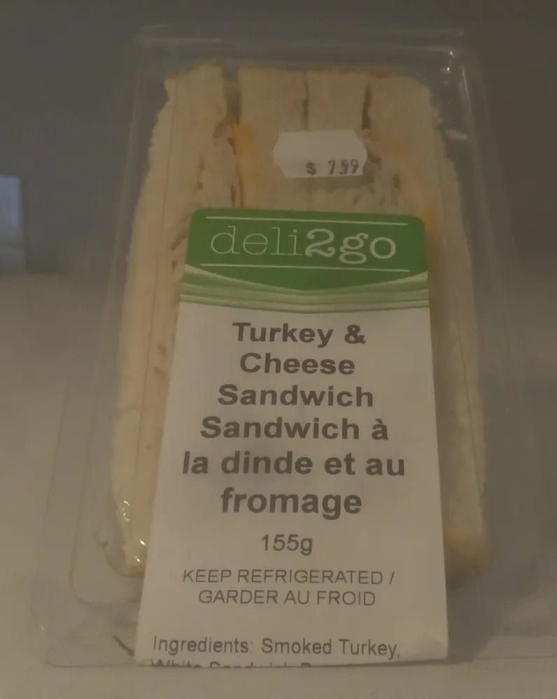 Turkey & Cheese Sandwich