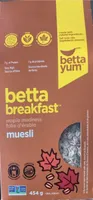 Muesli à l’erable