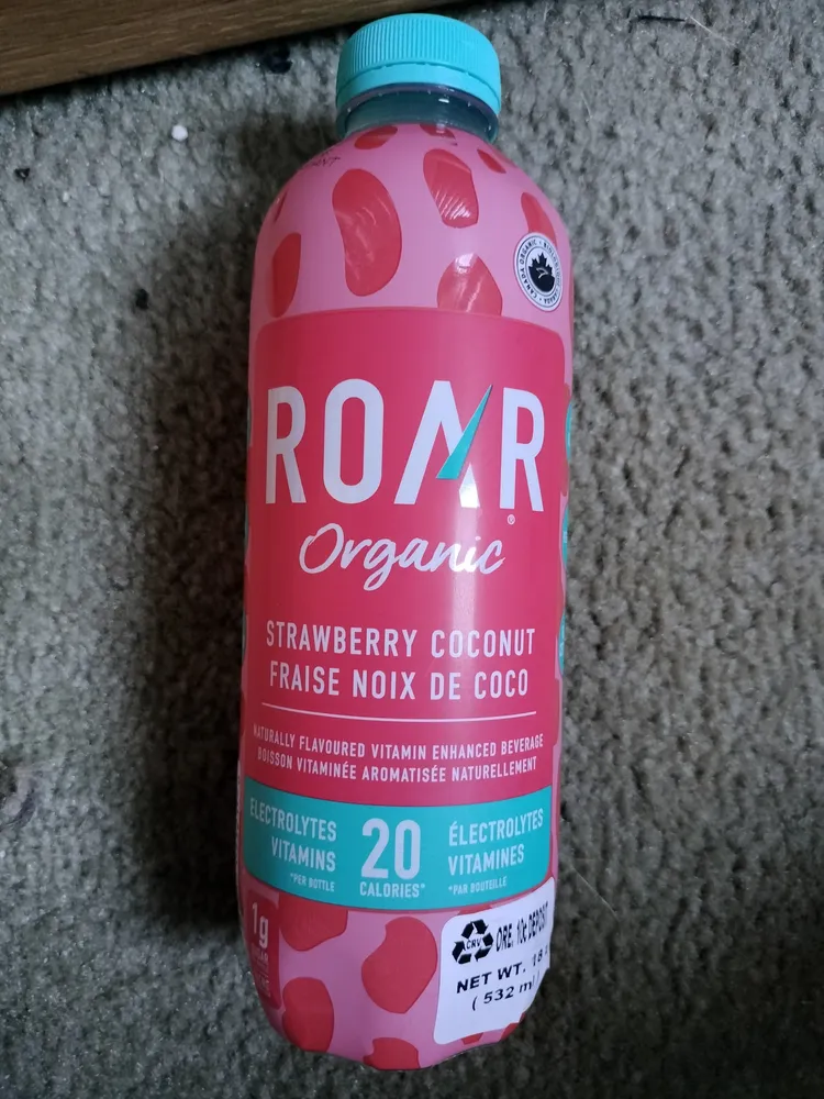 Roar Organic Strawberry Coconut