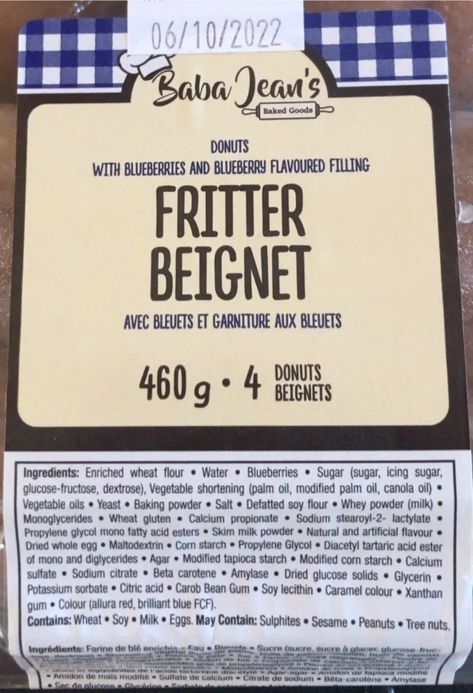 Fritter beignet