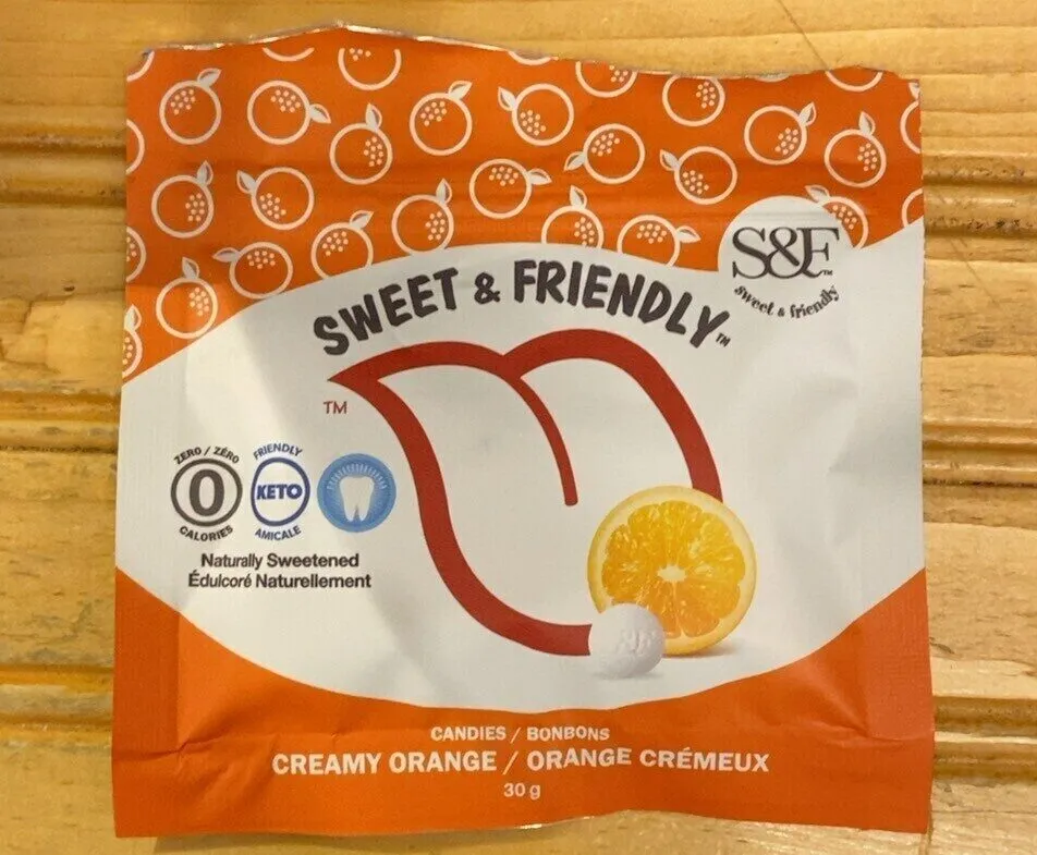 Creamy Orange Candies