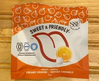 Creamy Orange Candies