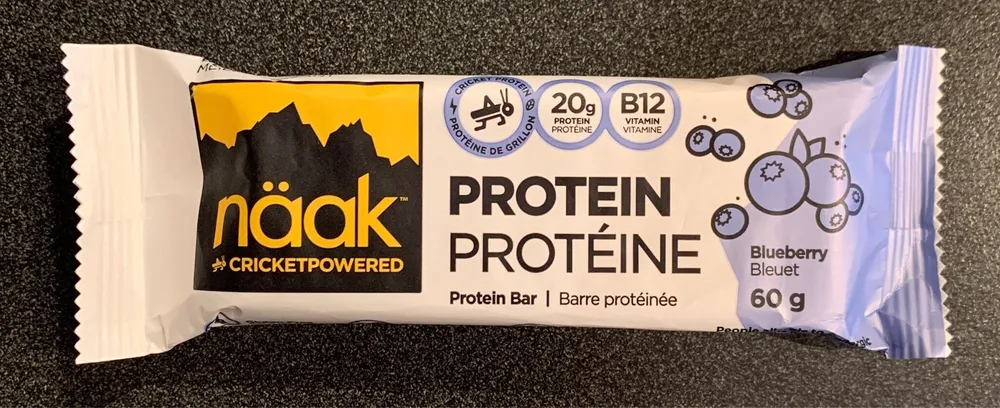 Blueberry Protein Bar | Barre protéinée Bleuet