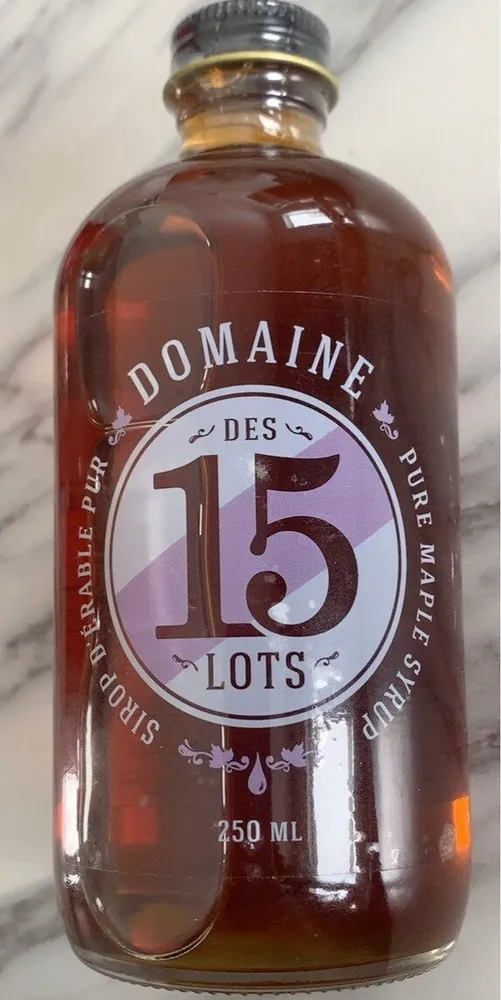 Sirop d’érable pur