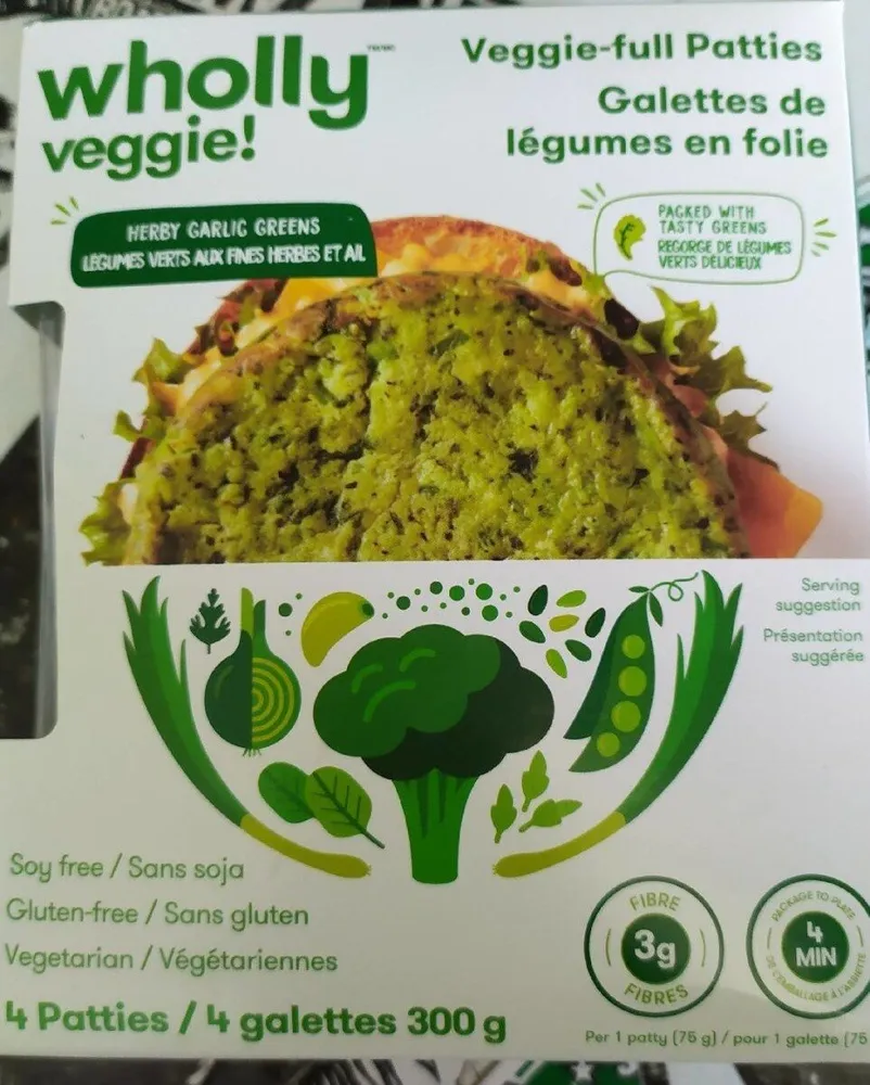 Galettes de légumes