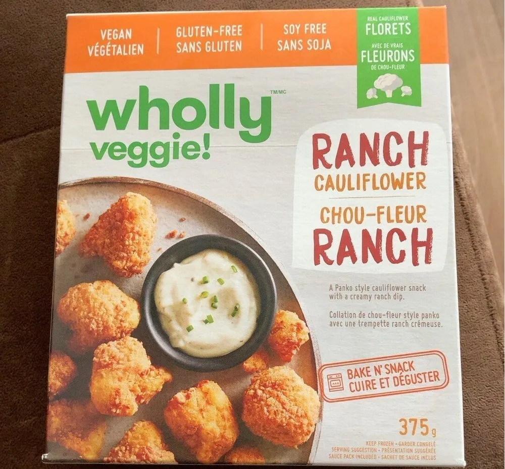 Ranch Cauliflower Wings