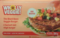 The Black Bean Veggie Burger