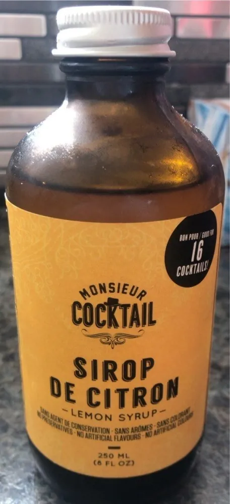 Sirop de citron