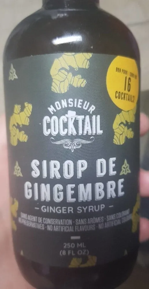 Sirop de gingembre