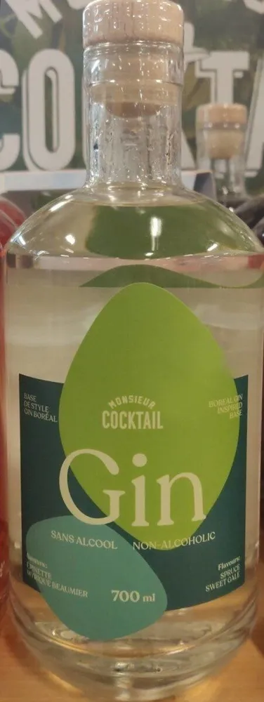 Gin épinette et lyrique baumier