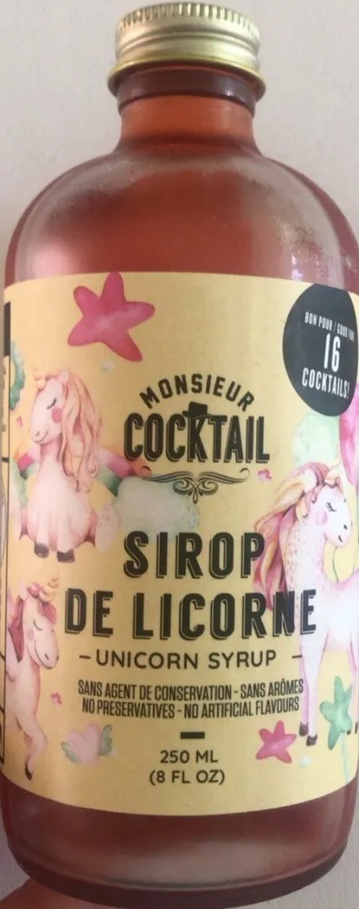 Sirop de licorne